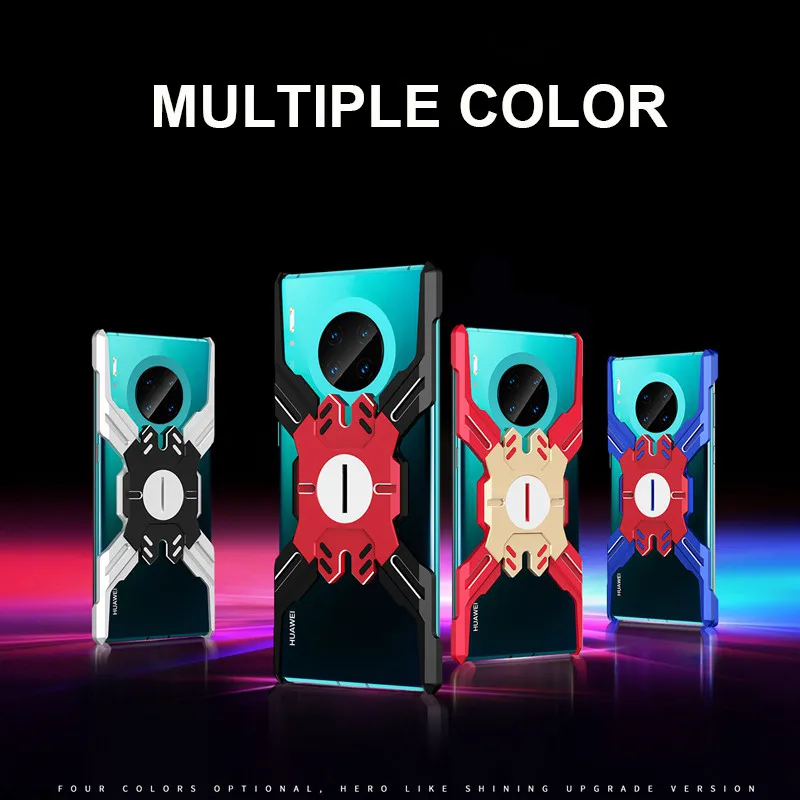 

Металлический армированный чехол для Huawei Mate 30 Pro, противоударный алюминиевый чехол Mate 30, чехол для Huawei Mate 30 Pro, чехол
