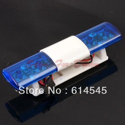 

RC Car Police Night Flash Bright LED Light 360 Degree Rotation Demo LED501B