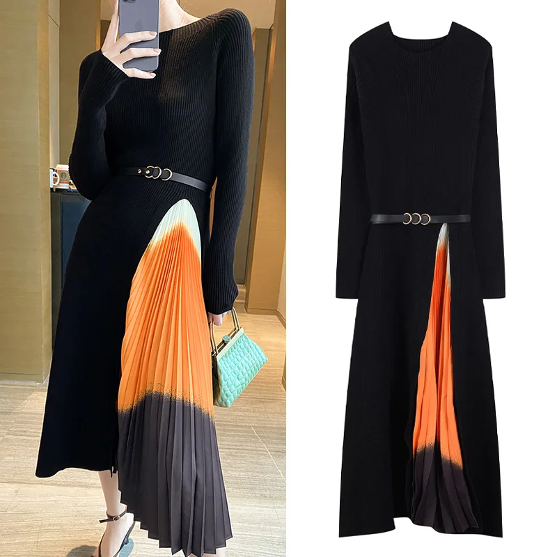 

Runway Dress 2021 Sweater Dress Fall Dress Celebrity Dresses Designer Clothes Prom Wedding Dresses Ropa Muje Chic Mode Femme