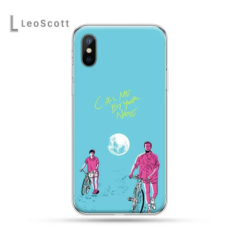 Чехол для телефона с надписью call me by your name черный мягкий чехол из ТПУ iphone 4 4s 5 5c se 6 6s