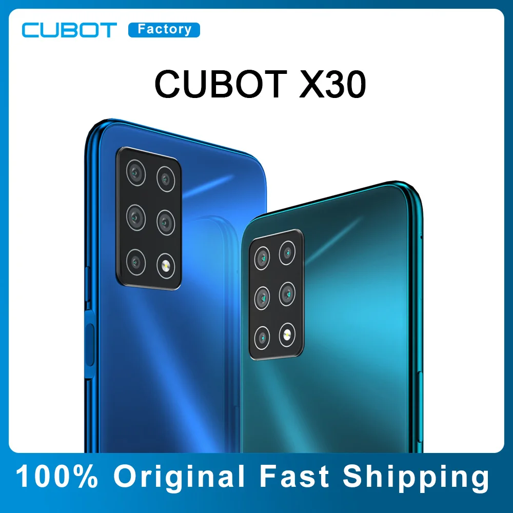 Чехол для CUBOT X30 NFC Смартфон 4g глобальная Band мобильный телефон 128 ГБ 256 пять задний AI