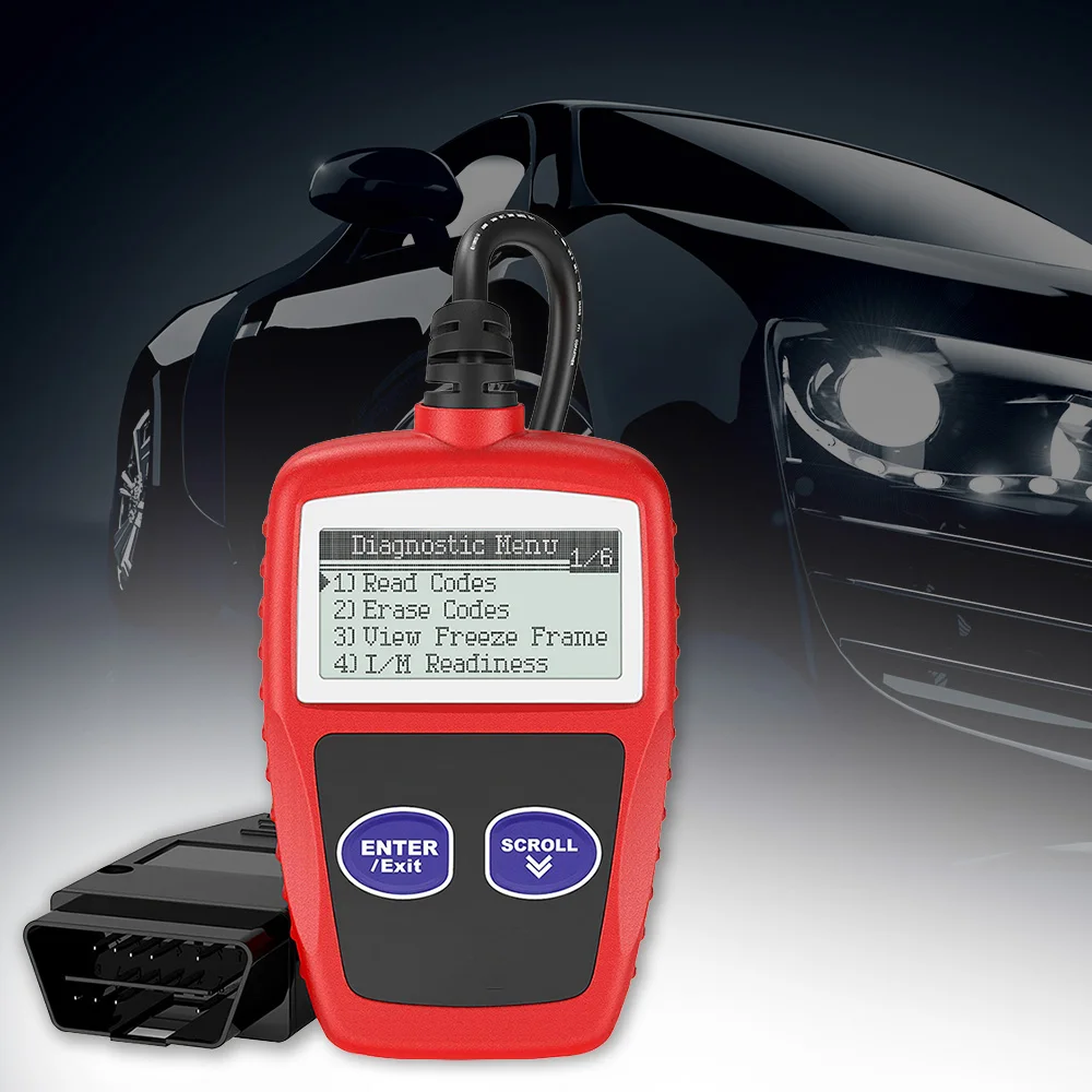 Новый автомобильный диагностический считыватель кодов MS309 сканер TSV OBDII Для KWP2000