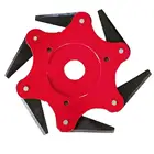 6 зубьев кусторез лезвие триммер металлические лезвия Головка триммера садовая Головка триммера для газонокосилки