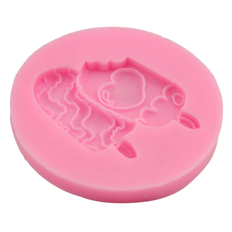 Lollipop ice cream fondant cake mold Non-Stick Reusable DIY cake fondant tools baking DIY appliances kitchen tools