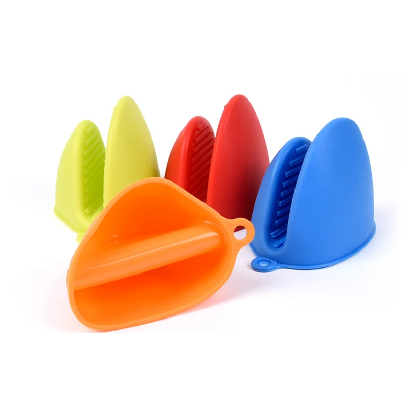 

1Pc Silicone Anti-Scald Microwave Oven Gloves Thicken Kitchen Pot Clip Baking Silica Gel Heat Insulation Clip For Home Bowl Oven