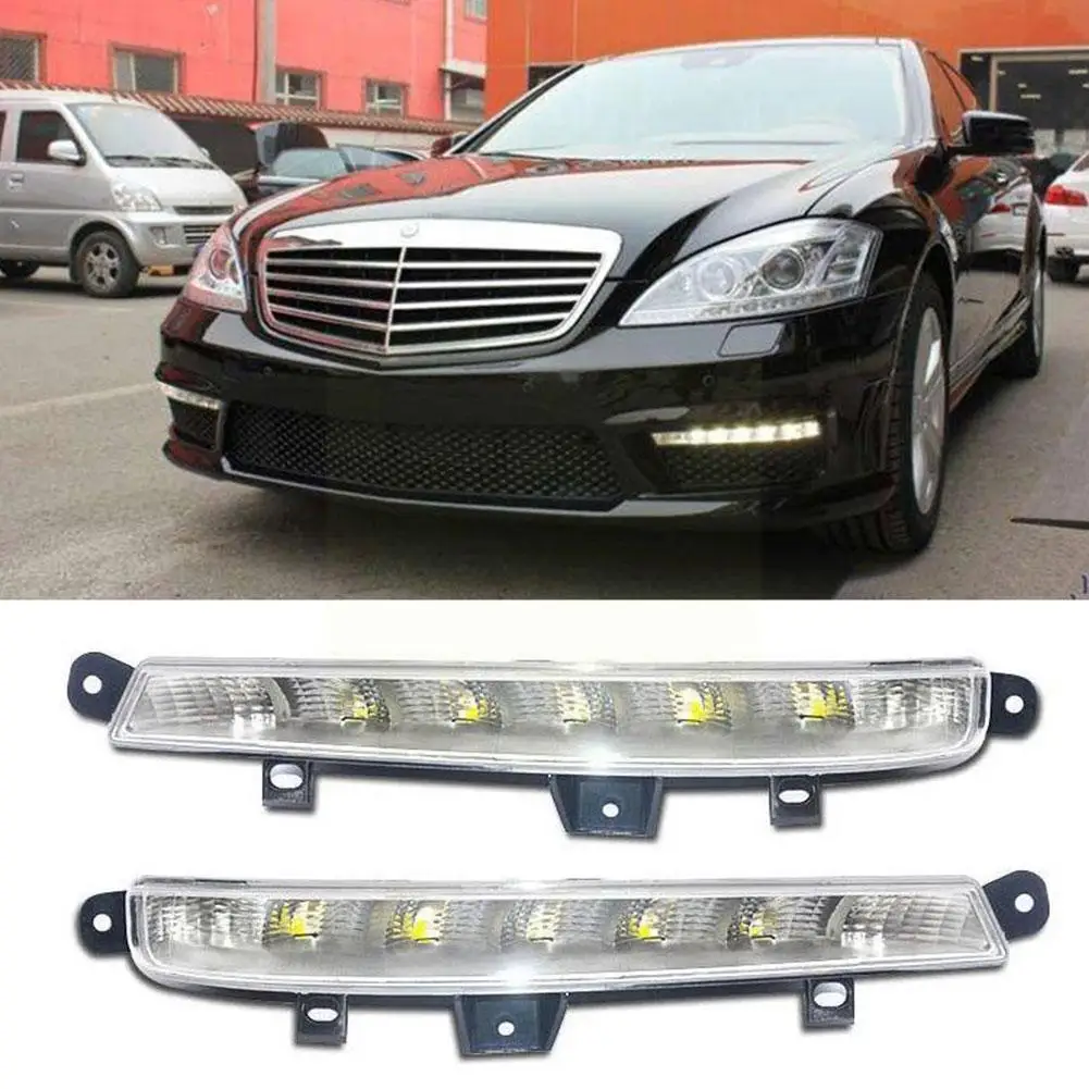 

Car Daytime Running Light Waterproof Daytime Light Led Driving Light For Mercedes S-class S63 S65 W221 W5f4