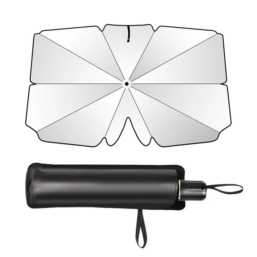 

Upgraded Version Car Windshield Umbrella Insulate Heat Sun Protection Collapsible Portable Parasol Parking Protection Cover