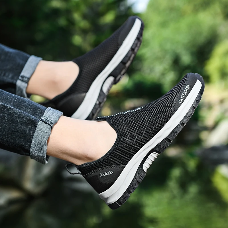 

Plus Size Men Casual Shoes Sport Shoes Breathable Sneakers Lace Up Shoes Lightweight Adult outdoor Footwears Dropshipping 39-48