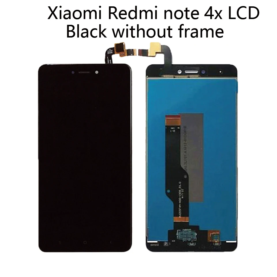 5," для Xiaomi Redmi Note 4x ЖК-дисплей с сенсорным экраном edge AAA качество ЖК-дигитайзер сборка части