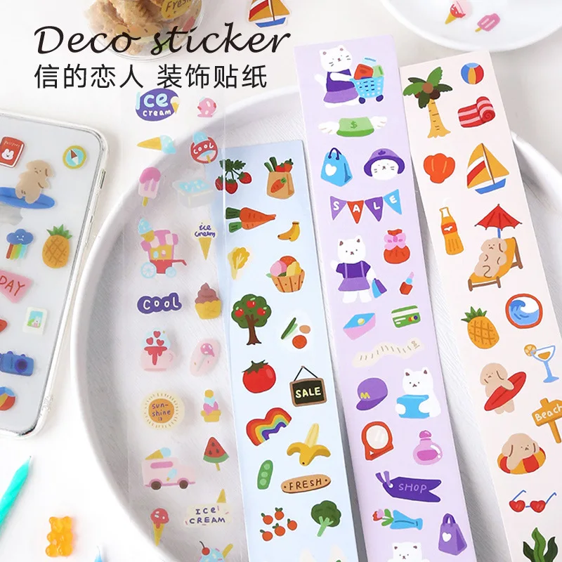 2 листа/набор маскировочная лента для дневника | Канцтовары офиса и дома