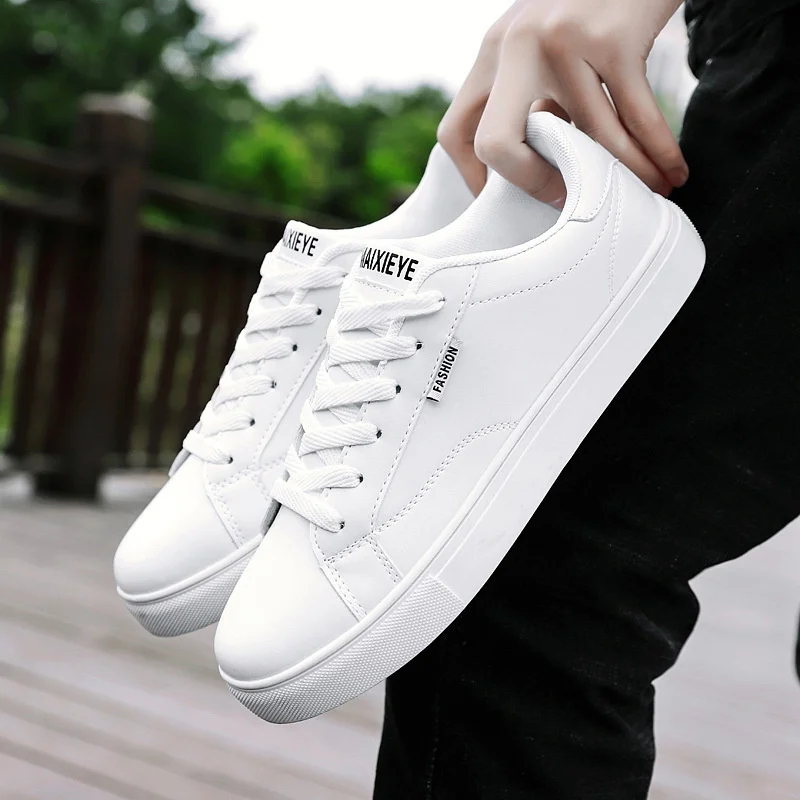 

Men's Shoes Summer 2019 New White Shoes Men's Korean Casual Shoes White Board Shoes Men's Wild Tide Shoes Comfortable Shoes