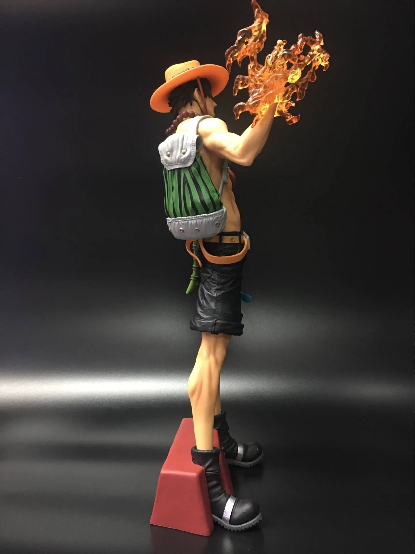 Аниме One Piece Super Master Stars piece MSP Fire Punch The Portgas D Ace Боевая версия. Экшн фигурка из ПВХ