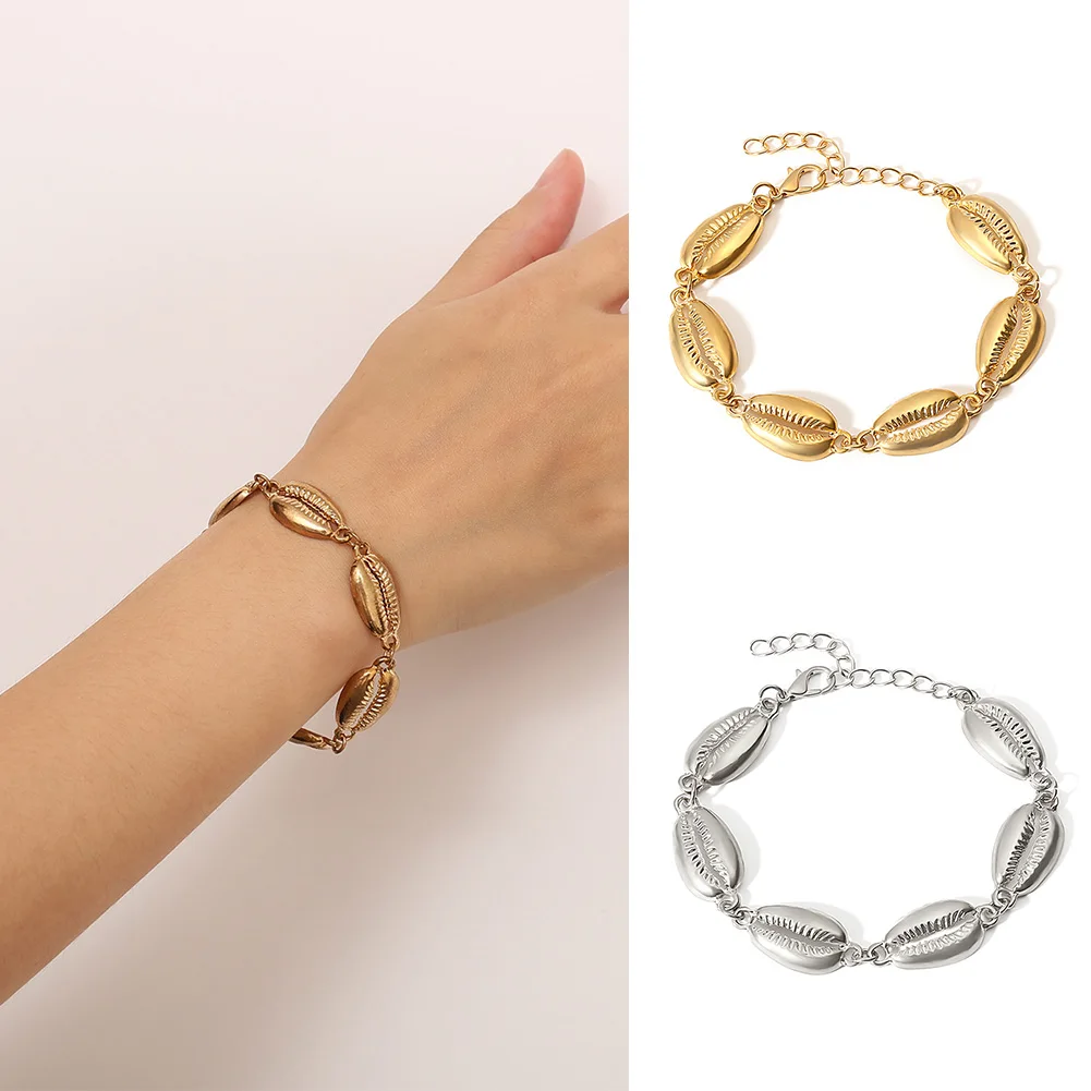 

Bohemia Alloy Shell Anklets for Women Foot Jewelry Summer Barefoot Bracelet Ankle on Leg Chain Ankle Strap Accessories