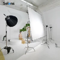 selens photography soft light screen photography flag board soft light canopy ring cosmetic product video camera photography kit