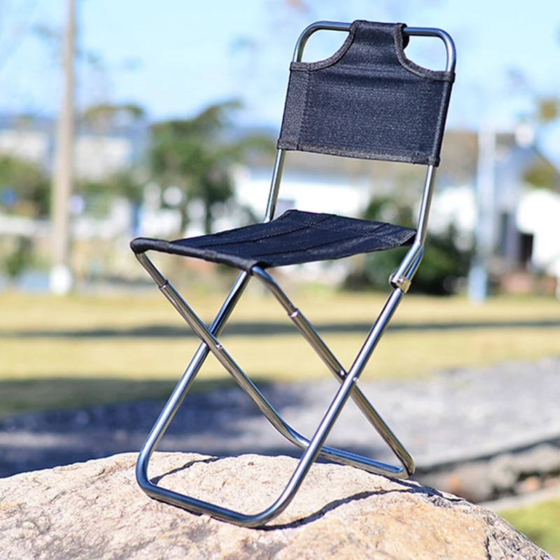 

Легкое уличное рыболовное кресло из прочного алюминиевого сплава, нейлона, камуфляжного цвета, складное Маленькое кресло для кемпинга, пеш...