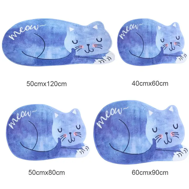 Коврик для ванной комнаты двухсторонний нескользящий моющийся кухонный коврик