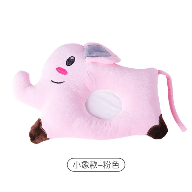 Pink 7 Подушка для защиты головы новорожденного, подушка для новорожденных, детские подушки с животным принтом, хлопковая детская подушка, позиционер сна, Прямая поставка - Цвет: Pink 7