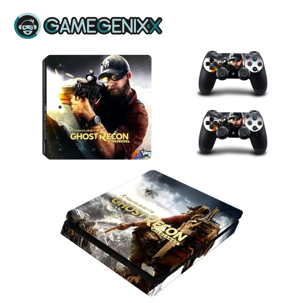 Наклейка на кожу GAMEGENIXX защитный винил наклейка для PS4 тонкая консоль и 2