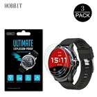 Взрывозащищенная нано-пленка на весь экран 0,15 мм для смарт-часов KOSPET prime GPS, прозрачная пленка с защитой от царапин 1,6 дюйма, 3 шт.
