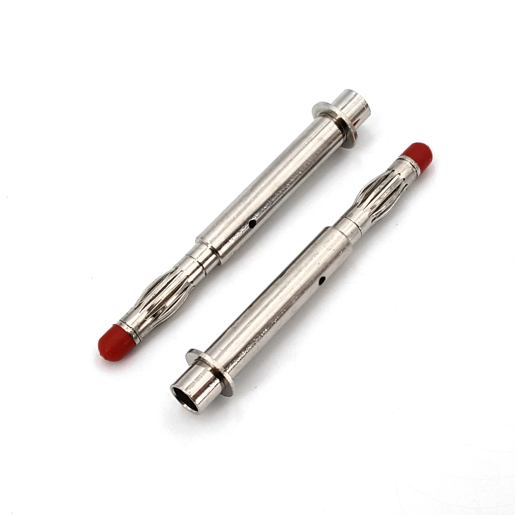 10 шт. 4 мм Выдвижная трубка Штабелируемый разъем типа банан для припоя |