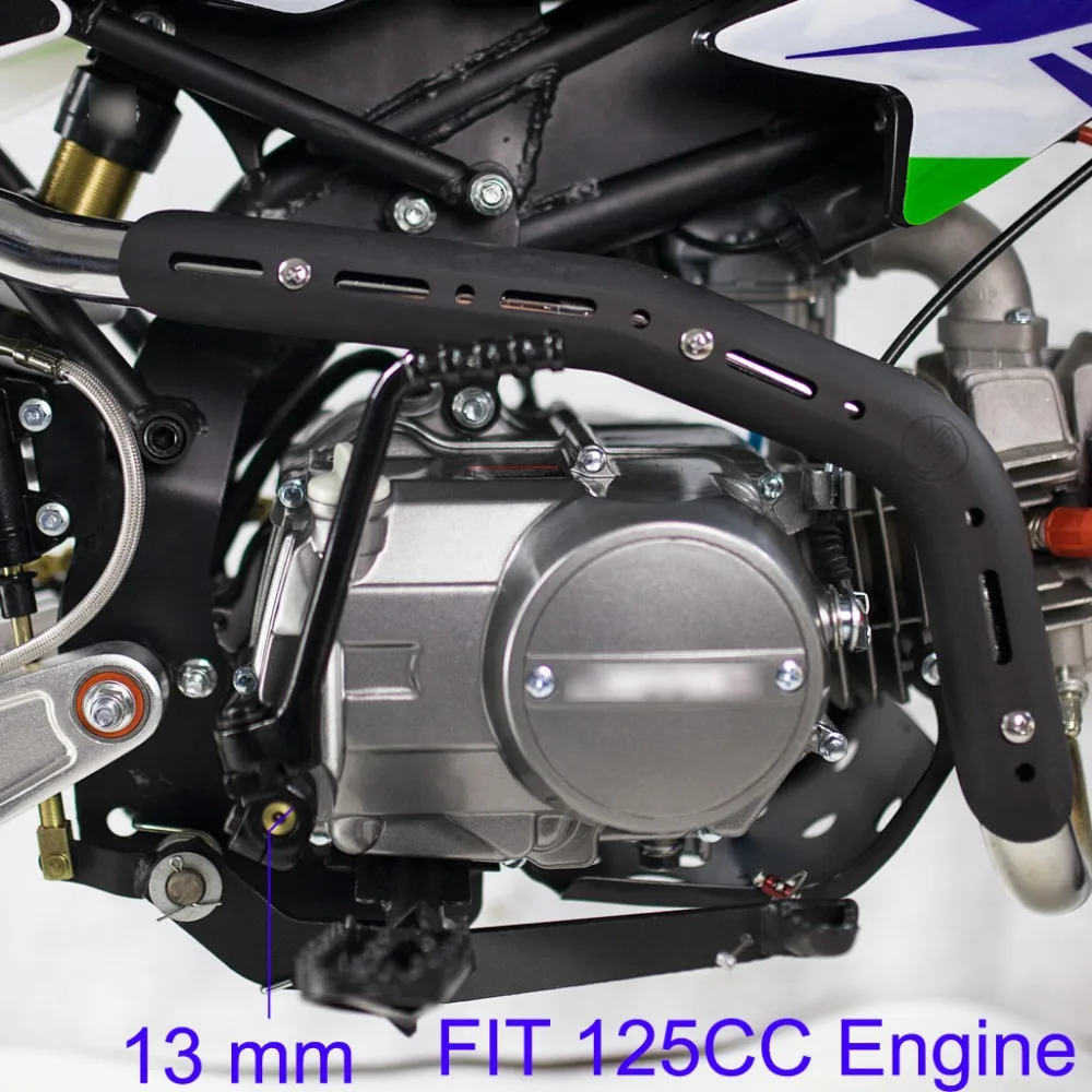 Хромированная педаль для KAWASAKI KE KL KLX KX KDX KZ 125 175 200 250 | Автомобили и мотоциклы