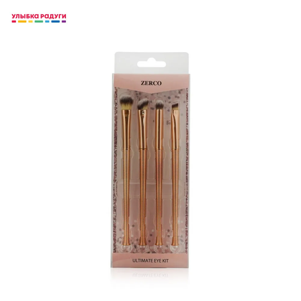 Набор кисточек для макияжа 4шт|Аппликатор теней век| |