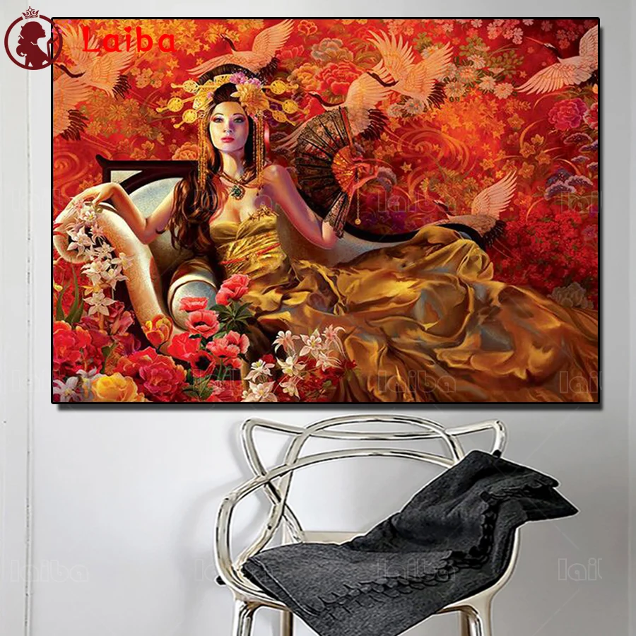 

Mazayka Diamond,Embroidery,beautiful Woman,5D DIY Diamond Painting,Stitch Cross,kits,3D,Diamond Mosaic flower birds pattern,art