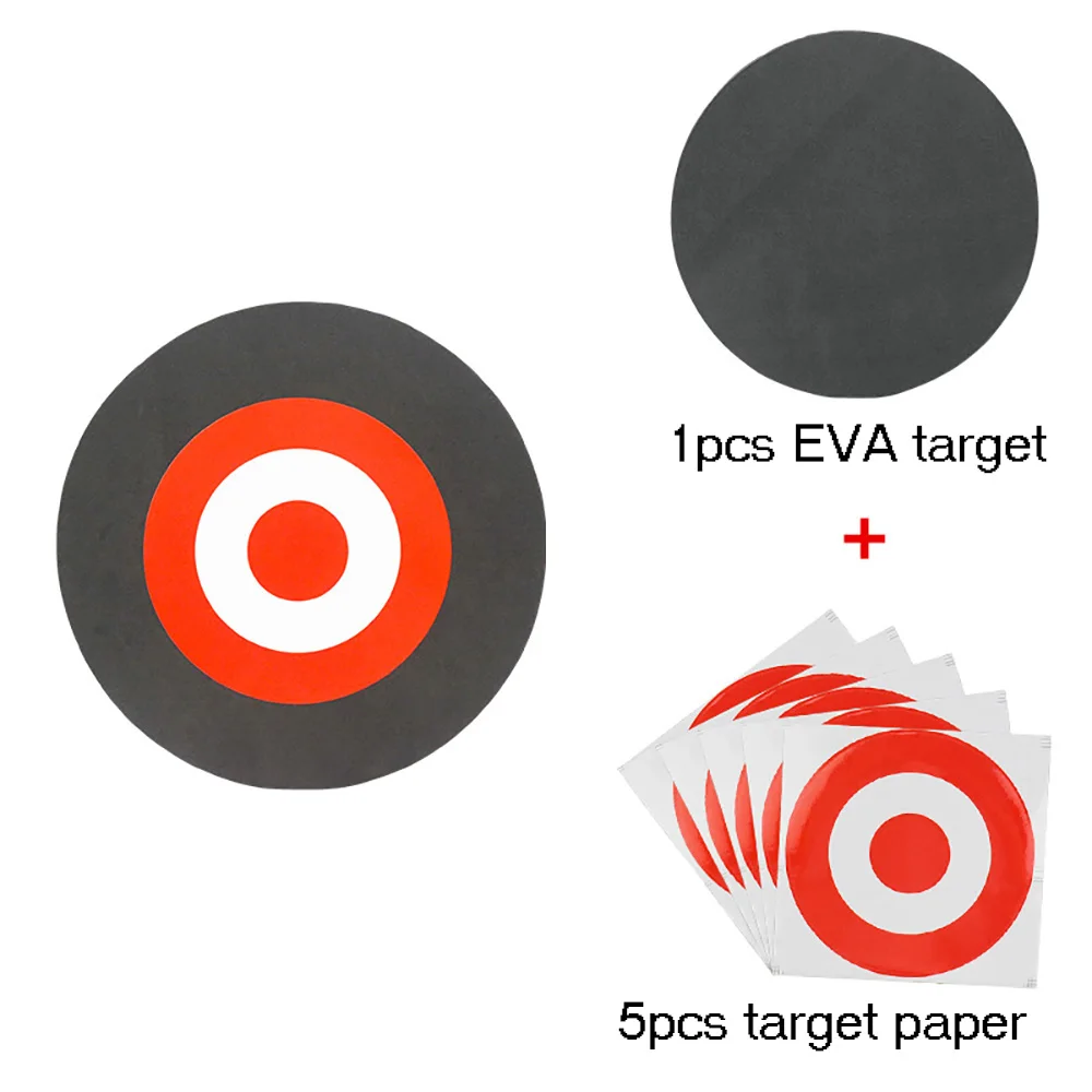 

Стрельба из лука из вспененного этилвинилацетата 24x24x см, самовосстанавливающийся лук, движущаяся охота, 5 штук