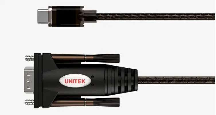 Адаптер типа C к последовательному кабелю USB3.1 DB9 RS232 COM конвертер 1 5 м|serial cable|db9 rs232db9
