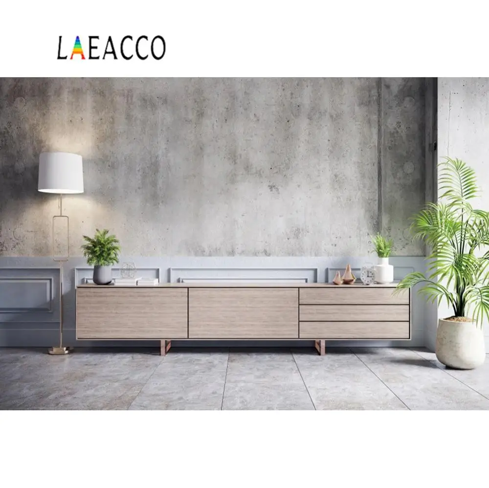 Простой Декор Laeacco для гостиной цементная настенная лампа напольный интерьер