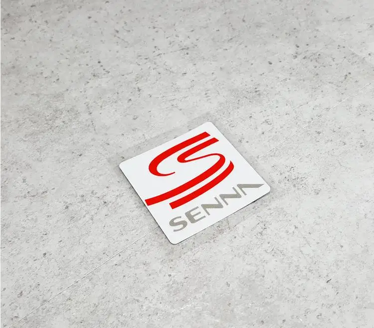 Автомобильный спорт навсегда Айртон наклейки Сенна Sempre Светоотражающие Vnyl