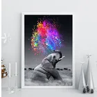 Алмазная вышивка 5D в виде слона, картины с квадратнымикруглыми стразами, мозаика с животными, украшения для дома