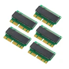5 шт. PCIe M.2 M ключ SSD адаптер карты для Macbook AirPro 2013 2014 2015 2016 17 M.2