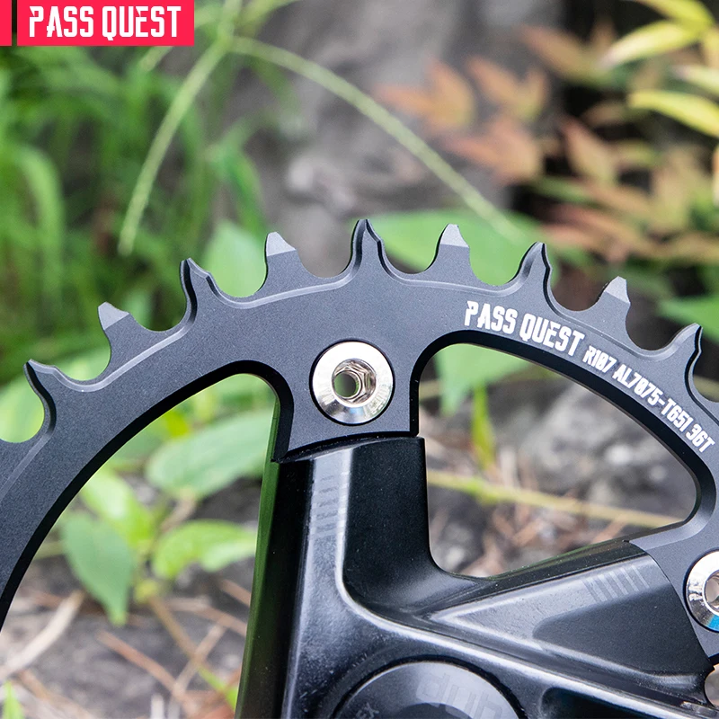 Круглая Звездочка R 107BCD для sram rival 107 bcd MTB горного велосипеда 36-52T 12-скоростная цепь