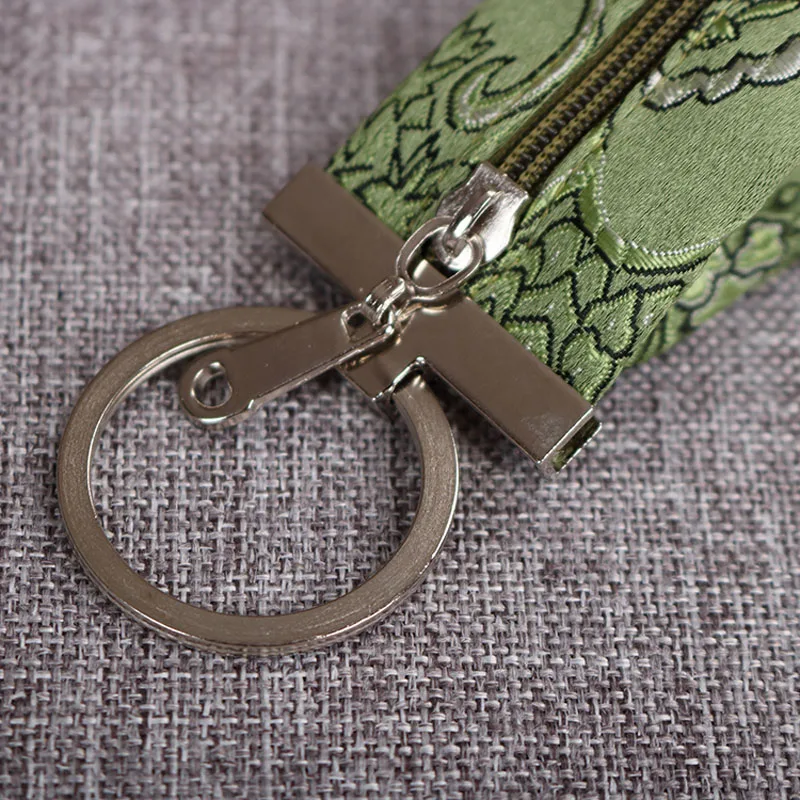 Vintage Keychain Coin Purse Key Case Handicraft Tourism Souvenir Gift China Wind Silk Brocade | Багаж и сумки