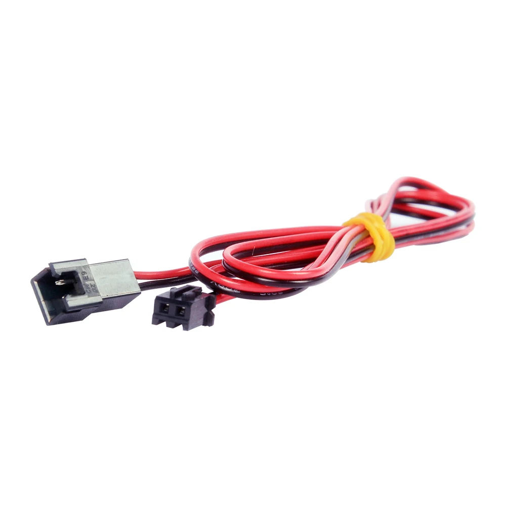 3DSWAY 2 шт./лот 3D принтер запчасти Вентилятор охлаждения Удлинительный кабель 2pin