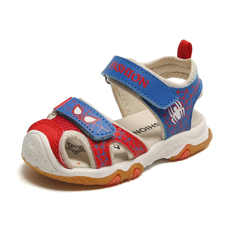 Сандалии Детские с мягкой подошвой модные босоножки из ткани для пляжа летняя