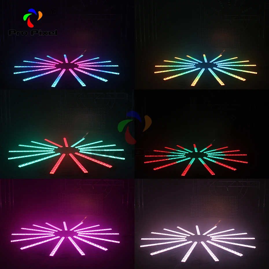 Светодиодный настенный светильник 14x3 Вт 2 в 1 волшебный для диджея светодиодный