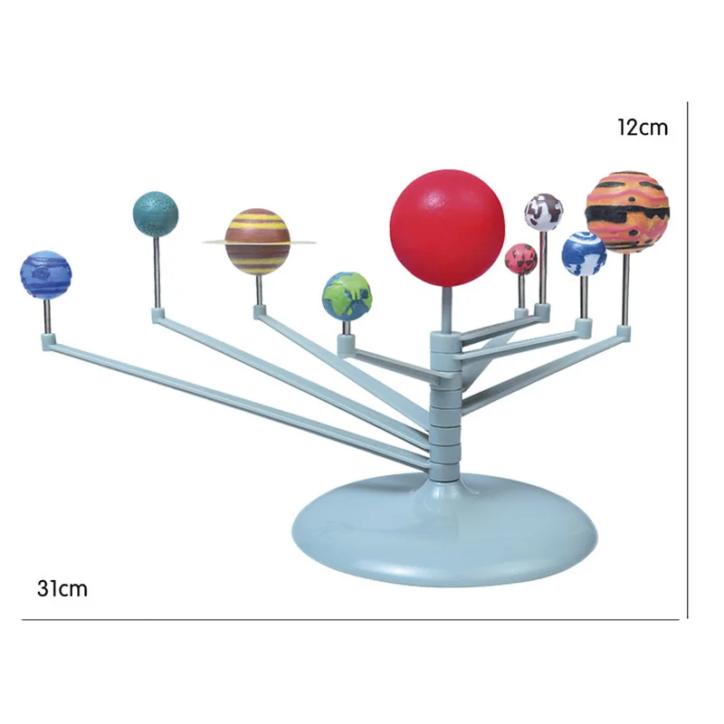 Головоломка с девятью планетами в сборе солнечная система планетарный