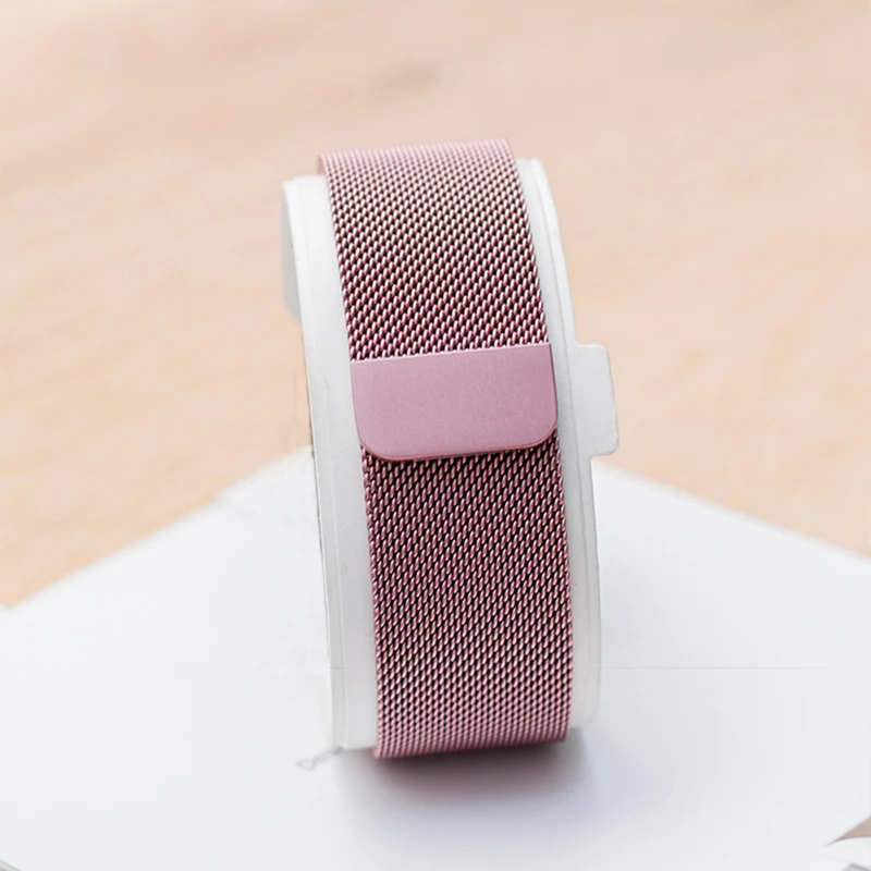 Ремешок для apple watch 4 3 5 42mm 44mm apple watch band Миланская петля металлическая сетка ремешок для часов iwatch series 5 4