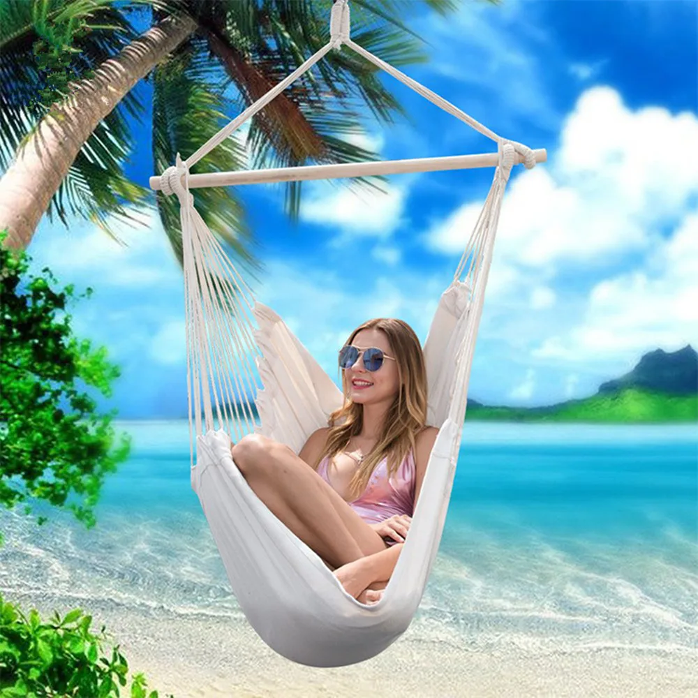 

Nordic Style Hammock Furniture Outdoor Indoor Garden Dormitory Bedroom Hanging Chair For Child Adult Swinging Chai