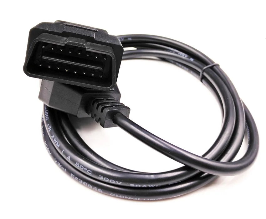 16Pin OBD2 Мужской к женскому удлиненный 3м 10 футов OBD EOBD автомобильный диагностический удлинитель