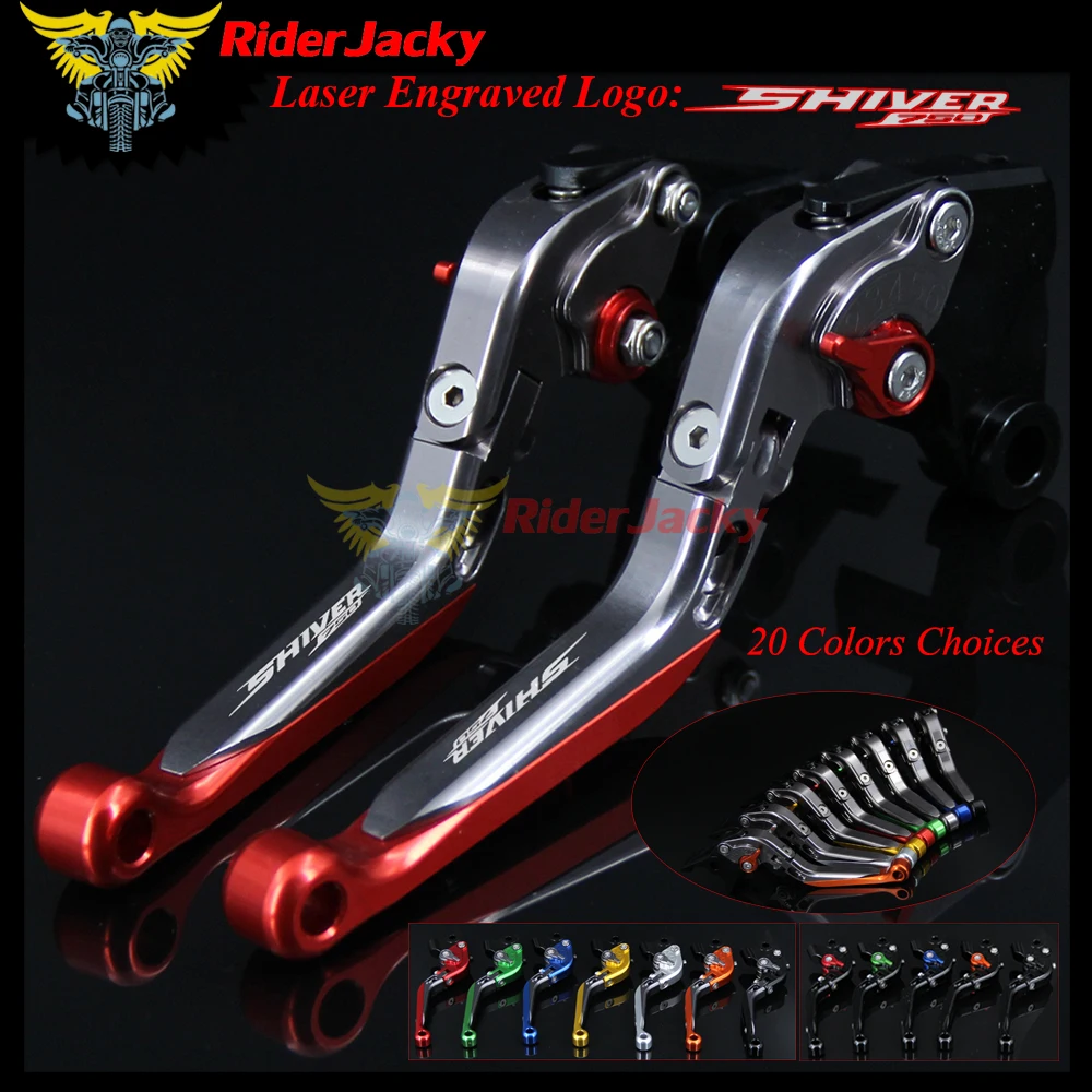 Riderjacky CNC красный титановый мотоцикл складной выдвижной рычаг сцепления для Aprilia