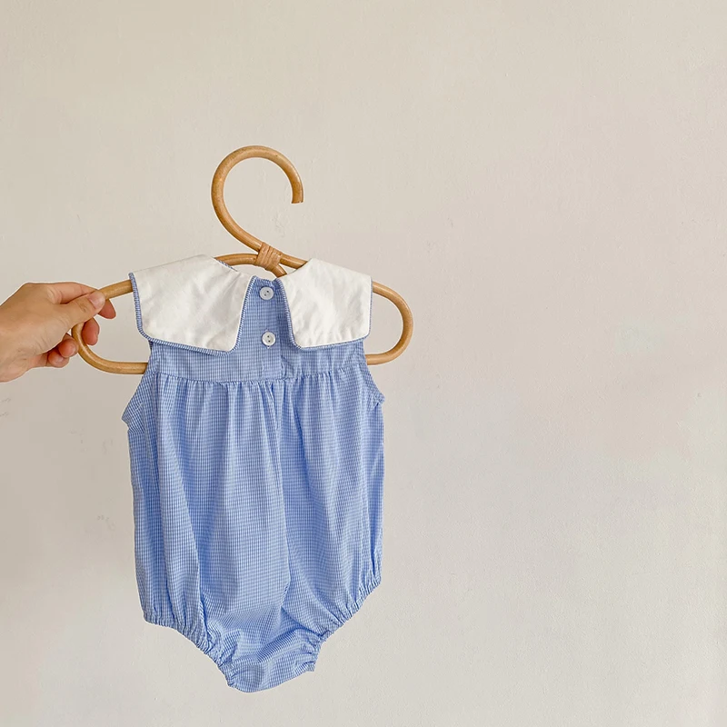 

Engepapa Baby Girls Rompers Summer Sleeveless Baby Clothes Cute Infants Girls Clothing