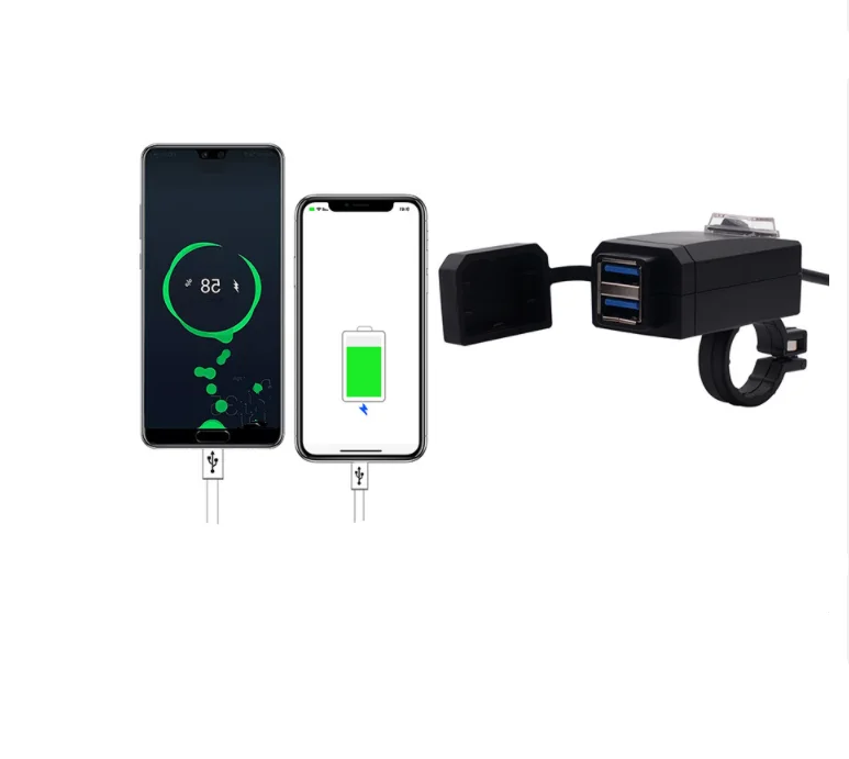 Электрическое автомобильное водонепроницаемое зарядное устройство на руль