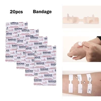 20pcs breathable waterproof outdoor first aid home wound closure butterfly adhesive medical bandage