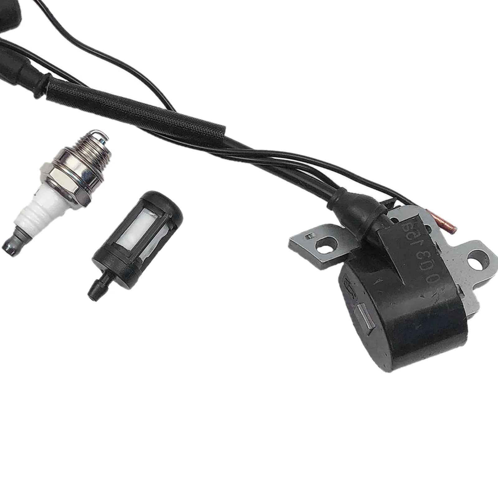 Карбюратор цепной пилы 1 комплект катушка зажигания топливный шланг Свеча