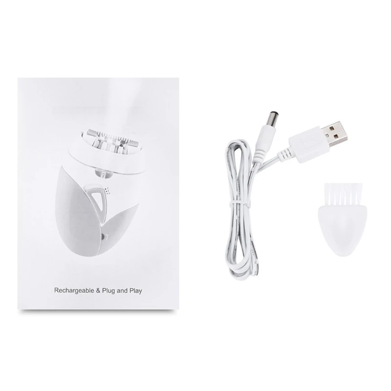 

Facial Bikini Leg Hair Remover Electric Epilator Mini Women's Razor USB Rechargeable Electric Travel Female Trimmer GXMC