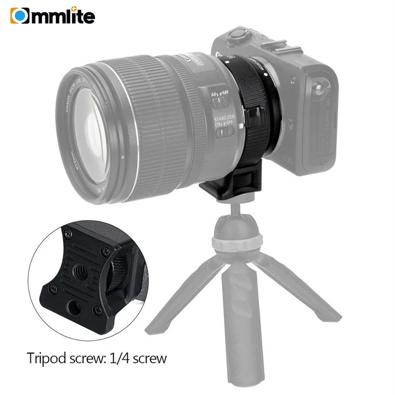 

Электронный адаптер для объектива с автофокусом Commlite CM- EF-EOSM для объектива Canon EF EF-S на камеры EOS M EF-M M2 M3 M5 M6 M10 M50 M100