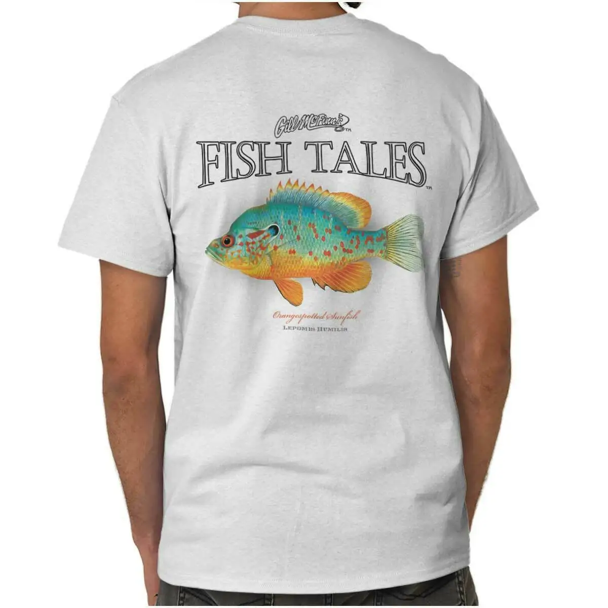 

Unique Orangespotted Sunfish Fisherman Angler Gift T-Shirt Summer Cotton Short Sleeve O-Neck Mens T Shirt New S-3XL